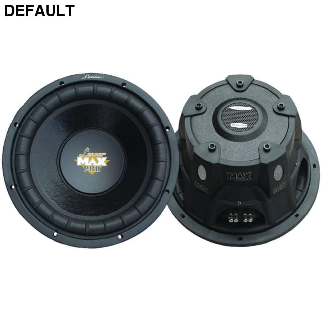 Lanzar MAXP124D MaxPro Series Small 4ohm Dual Subwoofer (12’’ 1,600 Watts) LANMAXP124D Car Subwoofers & Enclosures