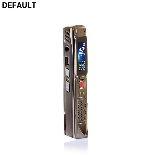 LCD WAV MP3 Player Lectures Meeting Mini Portable Recording 8GB / Black Digital Voice Recorder Recorders