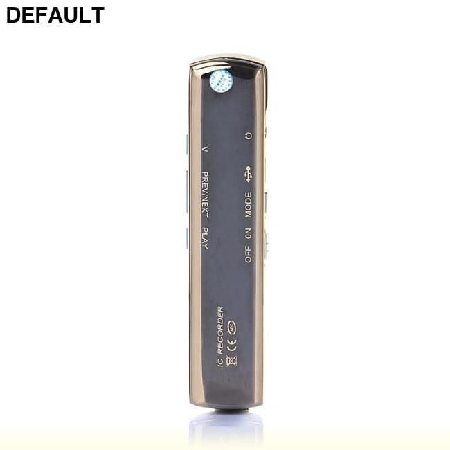 LCD WAV MP3 Player Lectures Meeting Mini Portable Recording 8GB / Black Digital Voice Recorder Recorders
