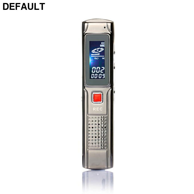 LCD WAV MP3 Player Lectures Meeting Mini Portable Recording 8GB / Black Digital Voice Recorder Recorders