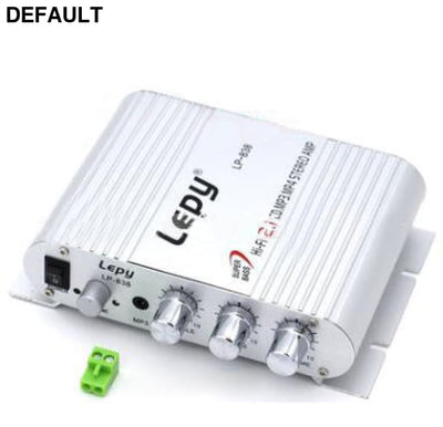 Le Pai LP-838 car home 12V computer amplifier 2.1 channel with subwoofer adjustment small A Car Amplifiers AM/FM Radios