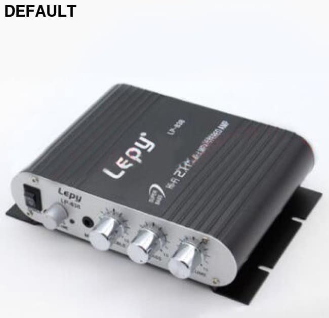 Le Pai LP-838 car home 12V computer amplifier 2.1 channel with subwoofer adjustment small B Car Amplifiers AM/FM Radios