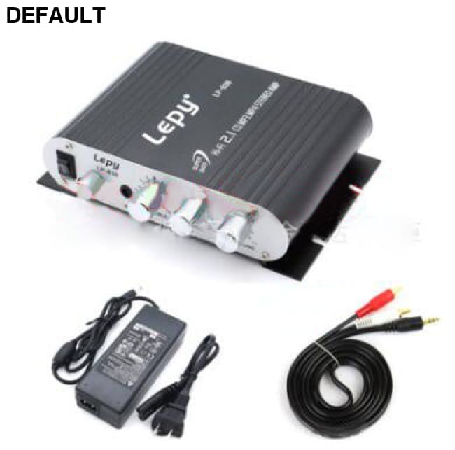 Le Pai LP-838 car home 12V computer amplifier 2.1 channel with subwoofer adjustment small E Car Amplifiers AM/FM Radios