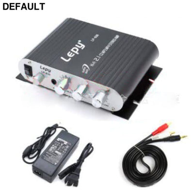 Le Pai LP-838 car home 12V computer amplifier 2.1 channel with subwoofer adjustment small E Car Amplifiers AM/FM Radios