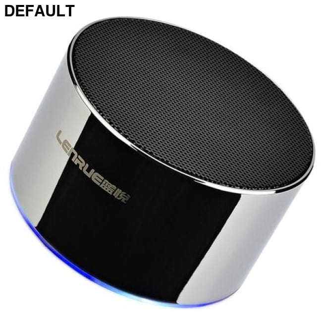 LENRUE Portable Wireless Bluetooth Speaker Stereo Black Mini Speakers Electronics