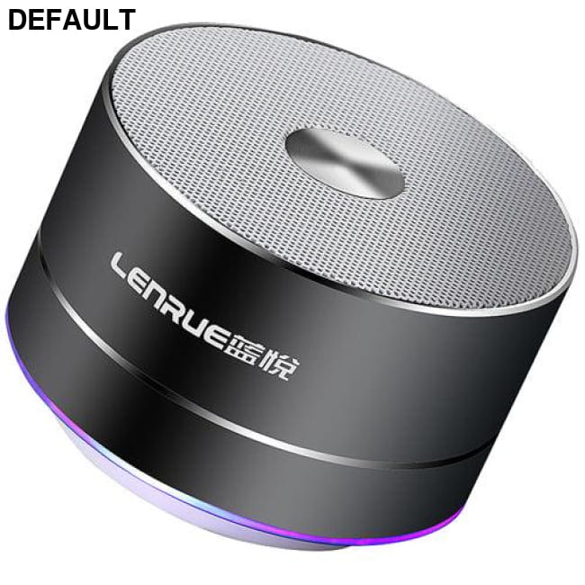 LENRUE Portable Wireless Bluetooth Speaker Stereo Grey Mini Speakers Electronics