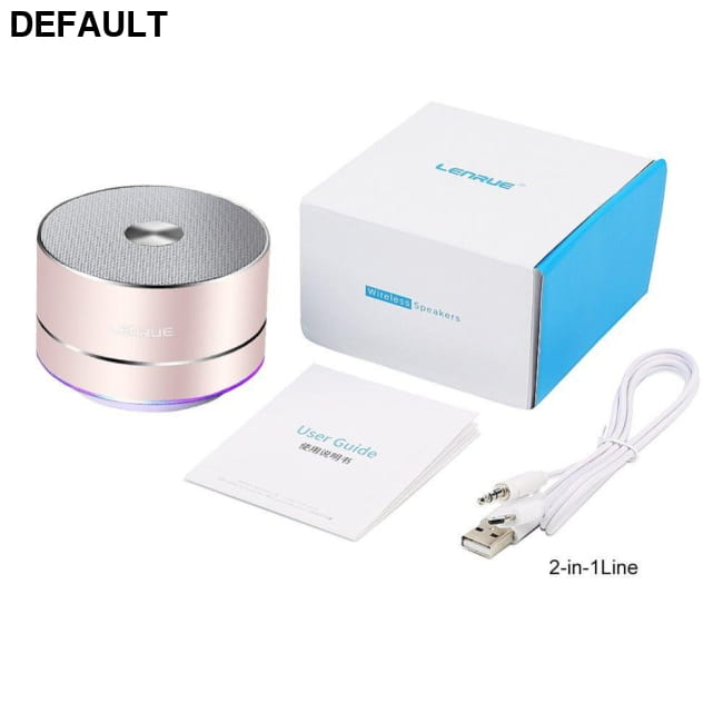 LENRUE Portable Wireless Bluetooth Speaker Stereo Mini Speakers Electronics