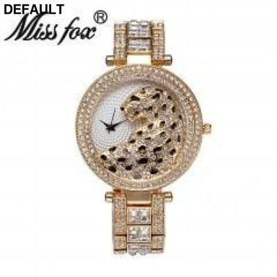 Leopard Bling Quartz Watch V227-GB Women Watches