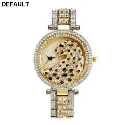 Leopard Bling Quartz Watch V227-GSB Women Watches
