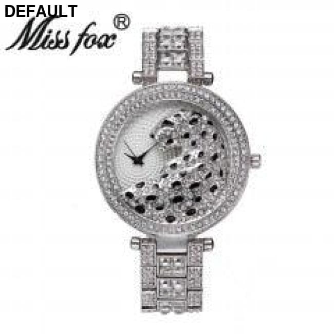 Leopard Bling Quartz Watch V227-SS Women Watches