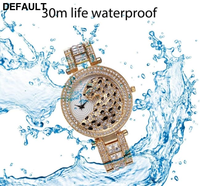 Leopard Bling Quartz Watch Women Watches