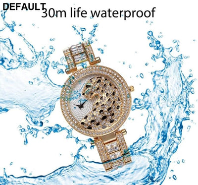 Leopard Bling Quartz Watch Women Watches