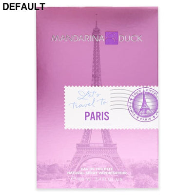 Lets Travel To Paris by Mandarina Duck for Women - 3.4 oz EDT Spray / Perfume - Eaux De Toilette