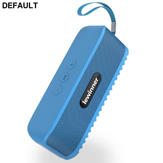 Lewinner 802 Mini Bluetooth speaker Portable Wireless Clumn Home Theater Sound System 3D stereo Music Blue Speakers