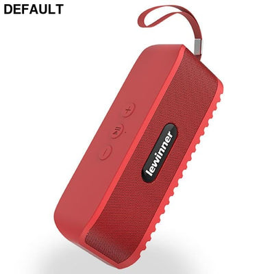 Lewinner 802 Mini Bluetooth speaker Portable Wireless Clumn Home Theater Sound System 3D stereo Music Red Speakers