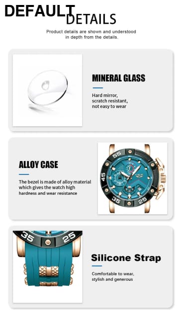 LIGE Mens Watches Top Brand Luxury Big Dial Watch Men Silicone Military Sports Waterproof Quartz For Relogio Masculino