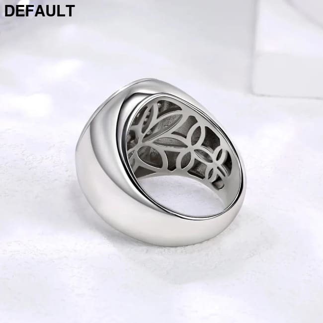 LinkerLove Sparkling Full Moissanite Ring Hip Hop for Men Gold Plated 925 Sterling Silver Diamond Party Luxury Jewelry