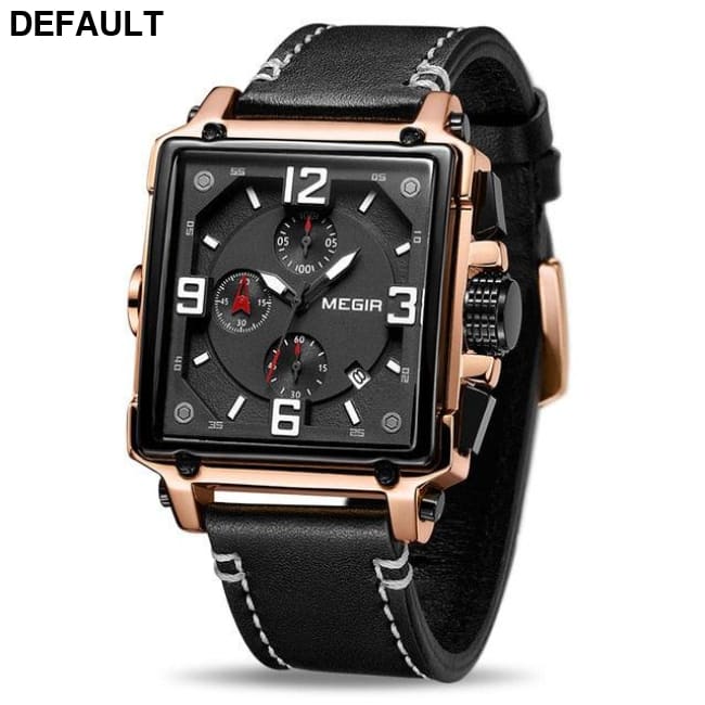 Luxury Chrono Watch Rose black / China Men Sport Watches
