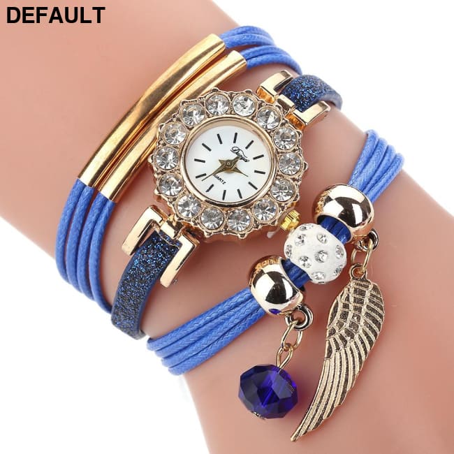 Luxury Gemstone Watches Blue Women