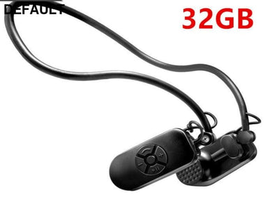 Luxury Lossless Bluetooth Headset MP3 Player Music Bone Conduction Waterproof Swimming Headsets Protect Eardrum 32GB