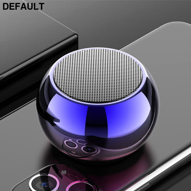 M3 Colorful Wireless Speakers 3D Mini Electroplating Round Bluetooth Electronics