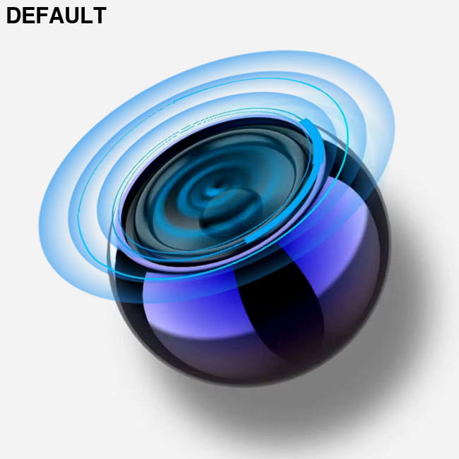 M3 Colorful Wireless Speakers 3D Mini Electroplating Round Bluetooth Electronics