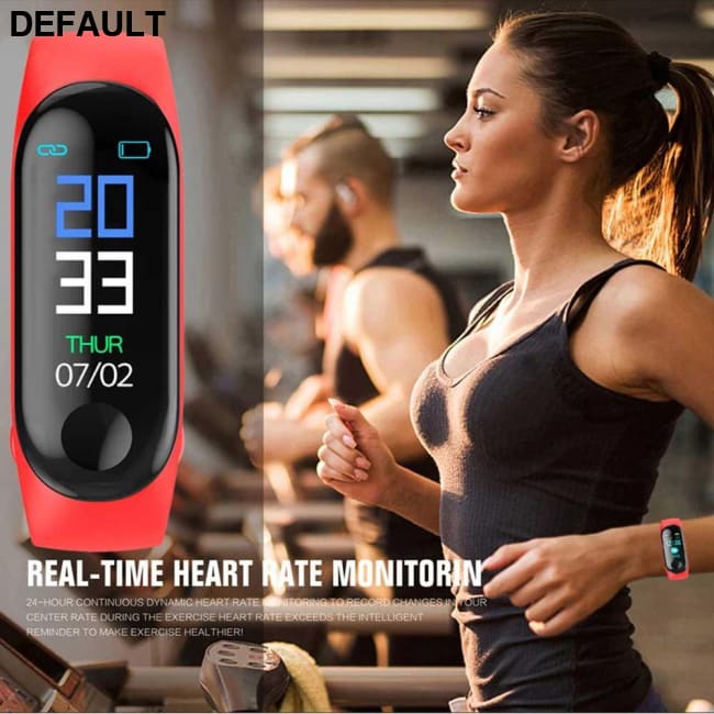 M3+ Smartwatch: Heart Rate & BP Monitoring Smart Watches Best Selling Products Sporting Goods