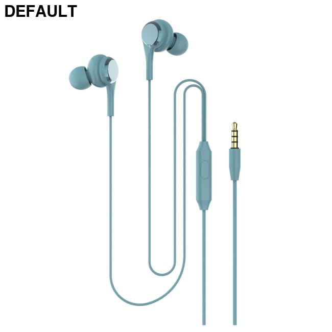Macaron Color In-Ear Wired Headphones; Lightweight Earbuds Best Selling Products