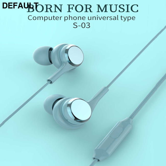 Macaron Color In-Ear Wired Headphones; Lightweight Earbuds Best Selling Products