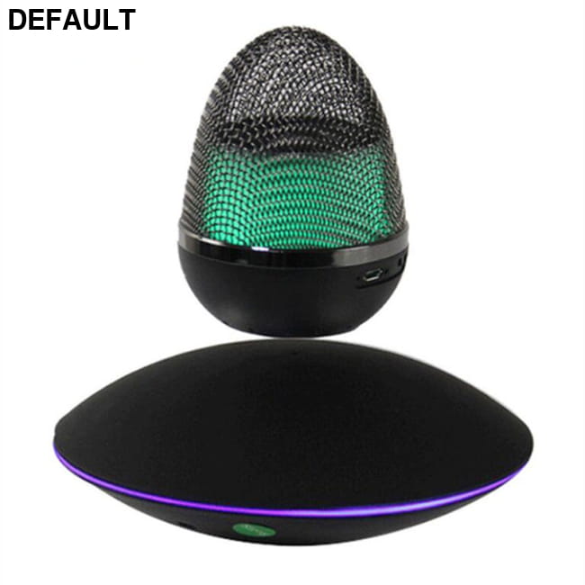 Magnetic suspension Bluetooth speakers Black Mini