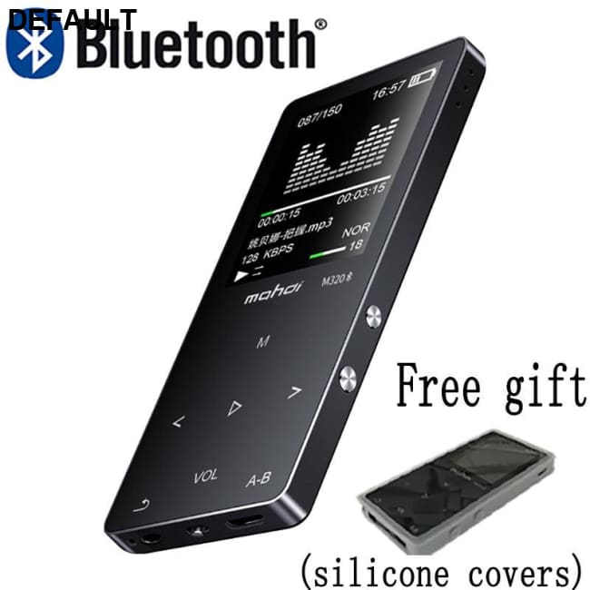 Mahdi M320 Metal Sport Mini MP3 Player bluetooth Portable Audio 4G/8G/16G with Built-in Speaker FM Radio APE Flac Music