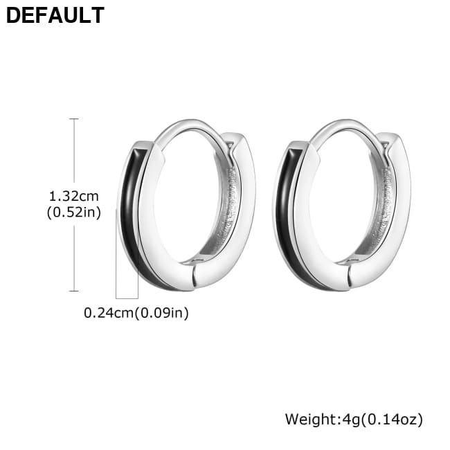 Man Earrings For Wedding Party Dad Boyfriend 2 pcs Men