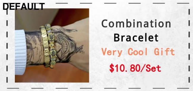 Men Bracelet jewelry 4pcs/set crown charms Macrame beads Bracelets Braiding Man Luxury Jewelry for women bracelet gift