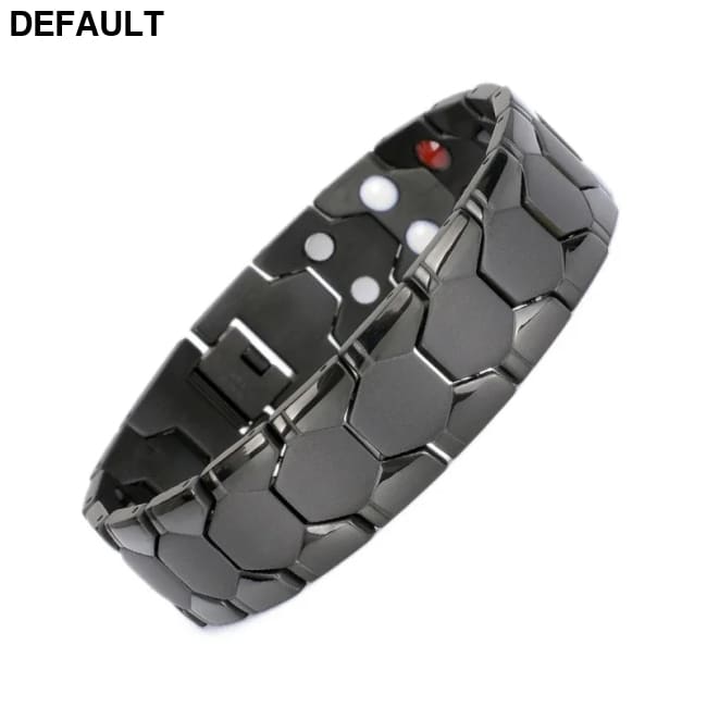 Men Braided Magnetic Bracelet Arthritis Health Energy Male Gift Therapy Magnets for Wholesale Black Bracelets