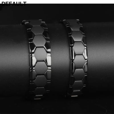 Men Braided Magnetic Bracelet Arthritis Health Energy Male Gift Therapy Magnets for Wholesale Bracelets