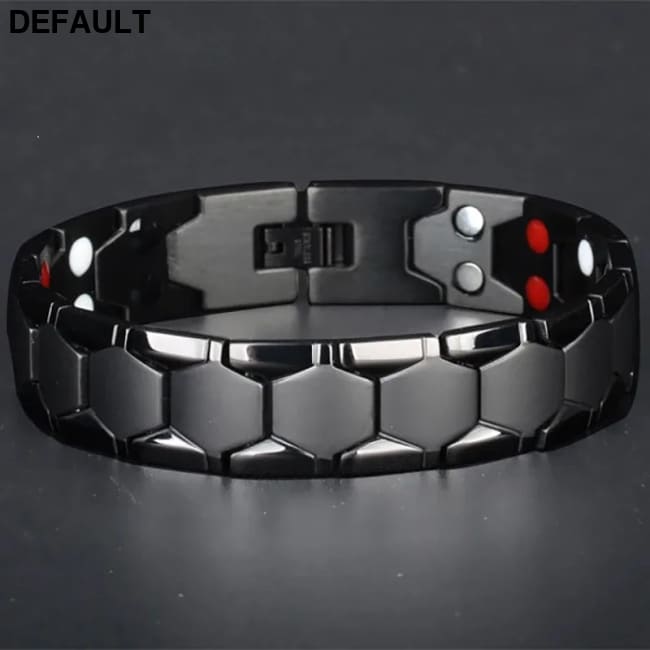 Men Braided Magnetic Bracelet Arthritis Health Energy Male Gift Therapy Magnets for Wholesale Bracelets