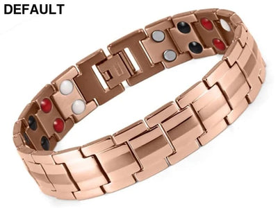 Men Braided Magnetic Bracelet Arthritis Health Energy Male Gift Therapy Magnets for Wholesale Bracelets