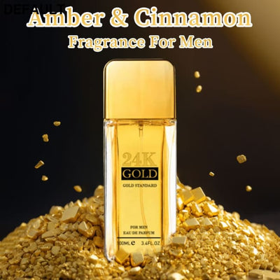 Men’s Amber & Cinnamon Eau De Toilette Spray – Unique Long-Lasting Fragrance for Daily Wear or Special Occasions 88217