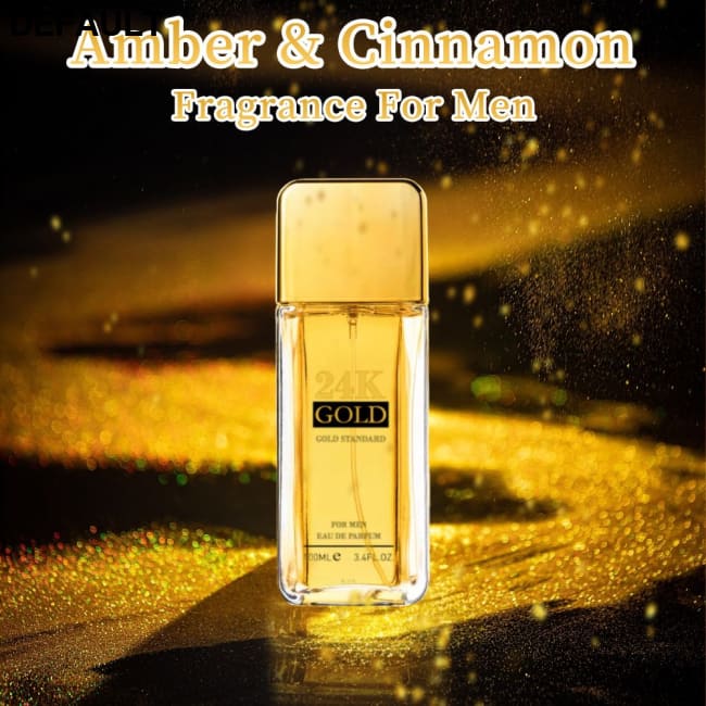 Men’s Amber & Cinnamon Eau De Toilette Spray – Unique Long-Lasting Fragrance for Daily Wear or Special Occasions 88217