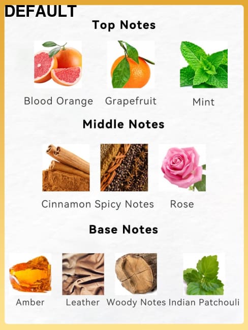 Men’s Amber & Cinnamon Eau De Toilette Spray – Unique Long-Lasting Fragrance for Daily Wear or Special Occasions 88217