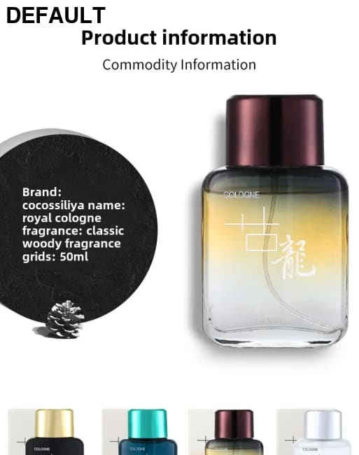 Men’s Cologne Perfume charm eau de parfum Long lasting Scent Fragrance Pheromone Dating Attract women Spray difusor