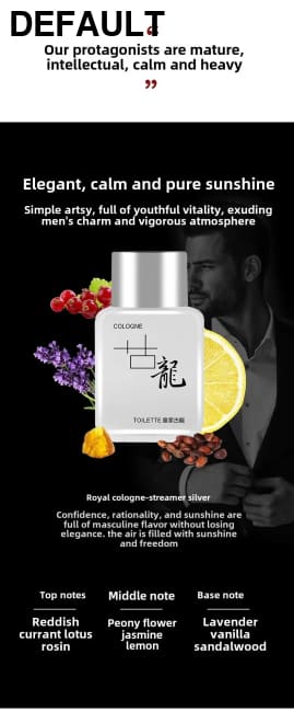 Men’s Cologne Perfume charm eau de parfum Long lasting Scent Fragrance Pheromone Dating Attract women Spray difusor