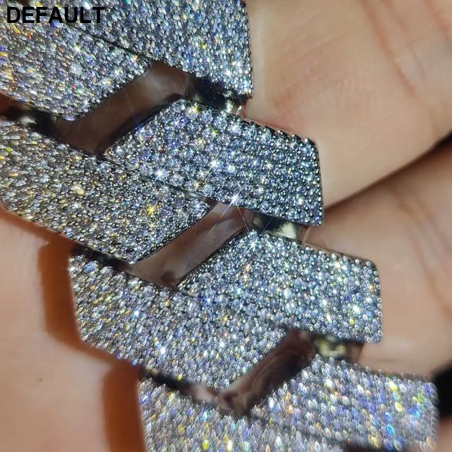 Mens Cuban Link Chain Bracelet Gold Plated Bling Miami Prong Set Diamond for Men 25MM Iced Out Hip Hop Jewelry Bracelets