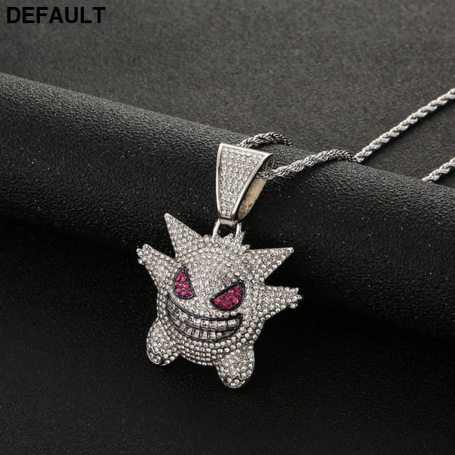 Men’s Fashionable Jewelry; Hip-hop Personality Funny Men Necklaces Sterling Silver