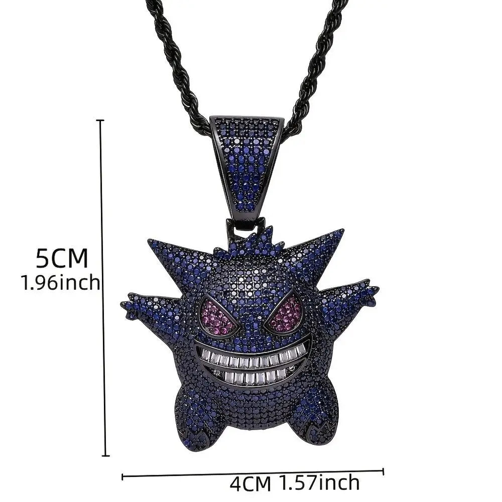 Men’s Fashionable Jewelry; Hip-hop Personality Funny Necklace; Cartoon Necklace