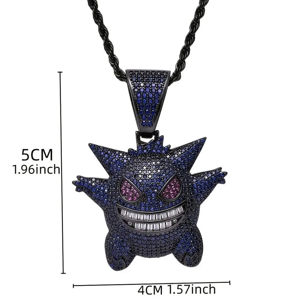 Men’s Fashionable Jewelry; Hip-hop Personality Funny Necklace; Cartoon Necklace