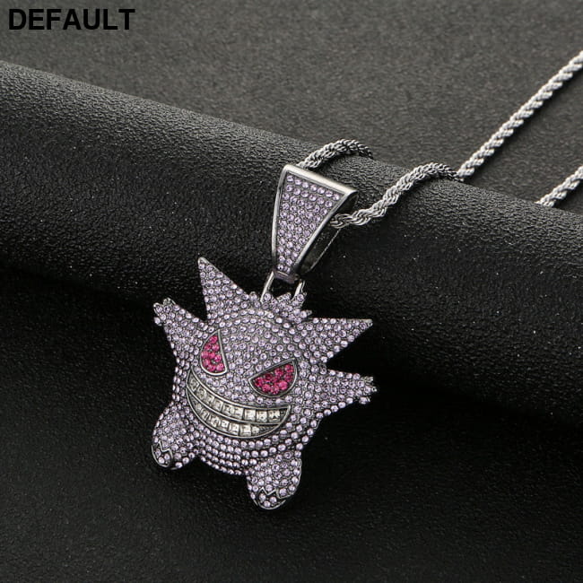 Men’s Fashionable Jewelry; Hip-hop Personality Funny Purple / CN Men Necklaces Sterling Silver