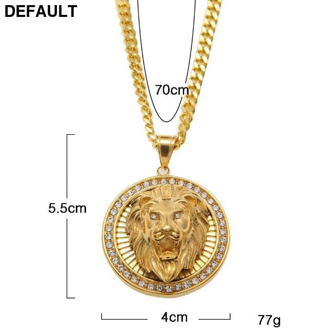Mens Hip Hop Jewelry Iced Out Gold Color Fashion Bling Men Necklaces Sterling Silver