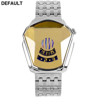 Men’s Quartz Watch With Alloy Steel Band Silver Men Watches Best Selling Products