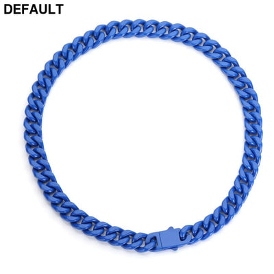 Men’s Stainless Steel Colorfast Jewelry Necklace Royal Men Necklaces Sterling Silver